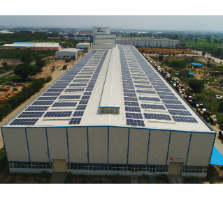 Solar Rooftop Industrial on Grid Solutions